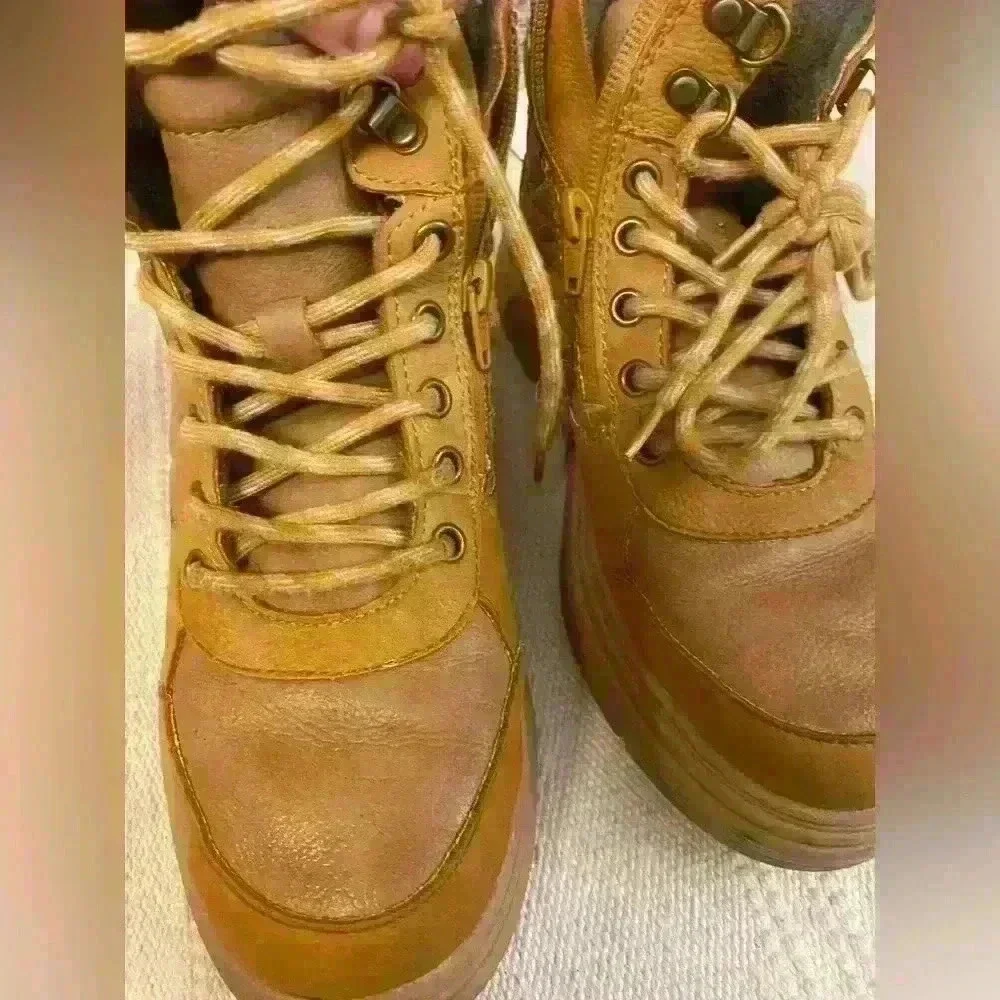 Zara boys hiking boots size 37